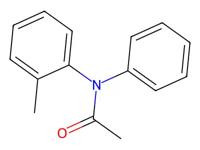 Acetamide, N-(2-methylphenyl)-N-phenyl- structure
