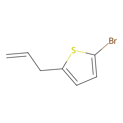 3-(5-Bromo-2-thienyl)-1-propene structure