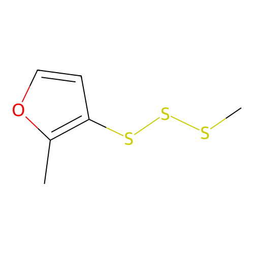 2-Methyl-3-methyl-trithiofuran structure