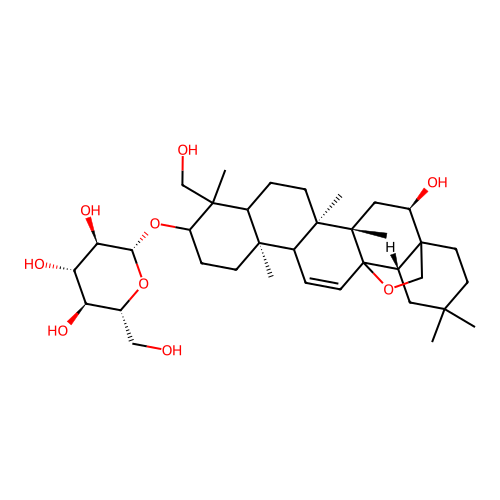 Clinoposaponin IX structure