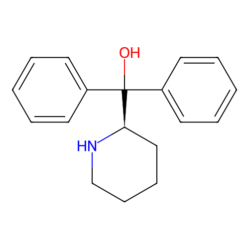 D-Pipradrol structure