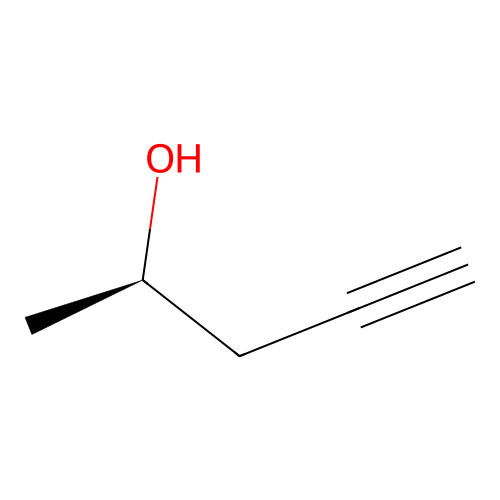 4-Pentyn-2-ol, (2R)- structure