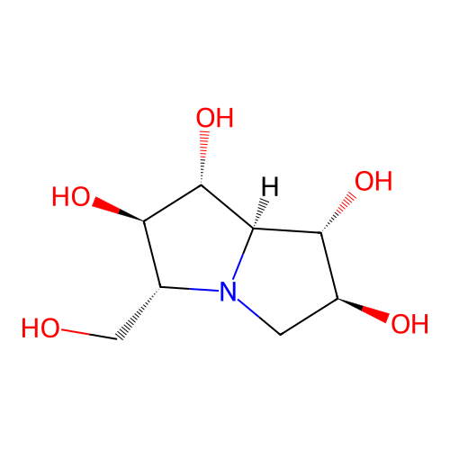 木麻黄碱 structure