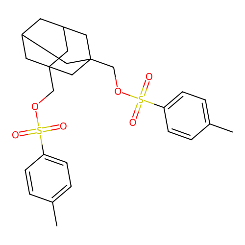 1,3-adamantanedimethanol di-p-tosylate structure