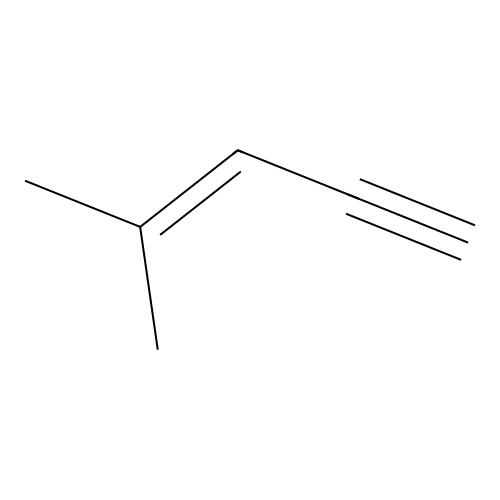2-Penten-4-yne, 2-methyl- structure