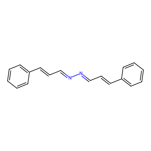 Cinnamaldehyde azine structure