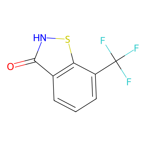 7-(Trifluoromethyl)-1,2-benzothiazol-3-one structure