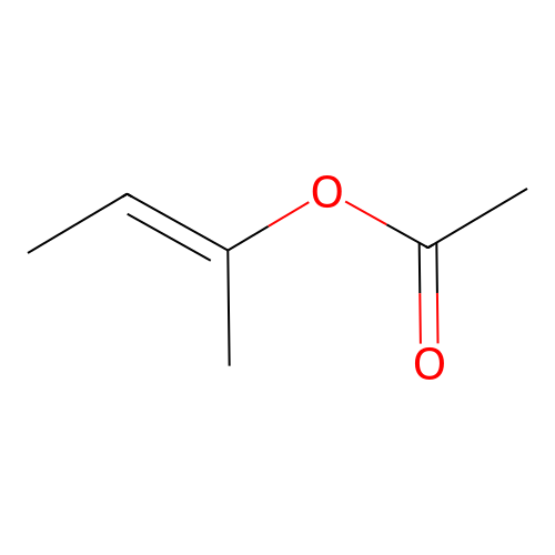 1-Methyl-1-propenyl acetate structure