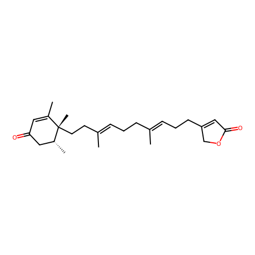Cyclolinteinone structure