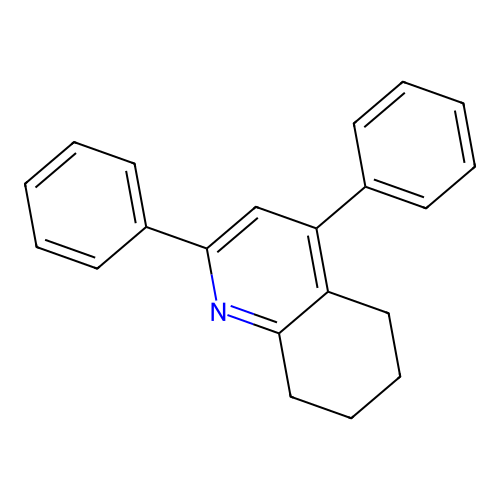 2,4-Diphenyl-5,6,7,8-tetrahydroquinoline structure