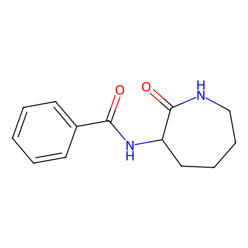 N-(2-oxoazepan-3-yl)benzamide structure