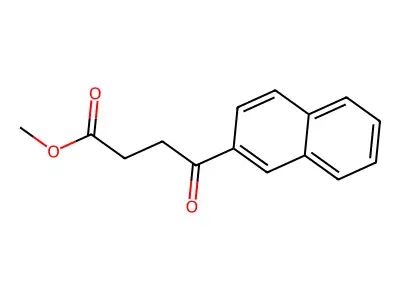 Methyl 4-naphthalen-1-yl-4-oxo-butanoate structure