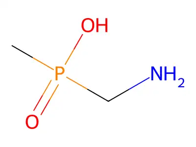 Aminomethyl(Methyl)Phosphinic Acid structure