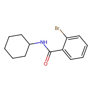 2-溴-N-环己基苯甲酰胺 structure