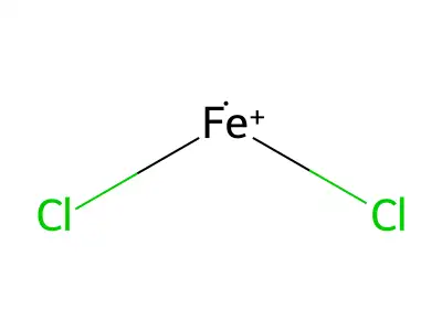 Dichloroiron(1+) structure