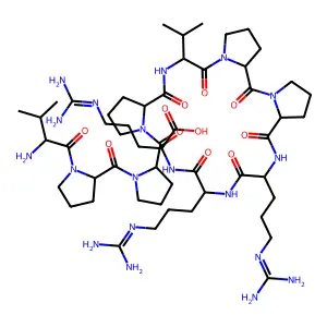 Ras inhibitory peptide structure