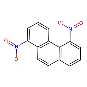 1,5-Dinitrophenanthrene structure