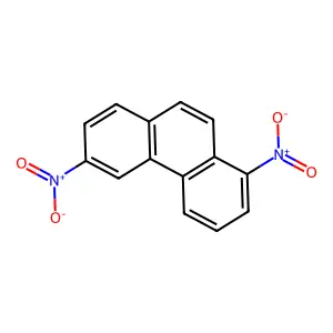 Phenanthrene, 1,6-dinitro- structure