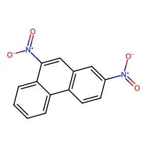 2,9-Dinitrophenanthrene structure