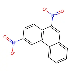 Phenanthrene, 3,10-dinitro- structure