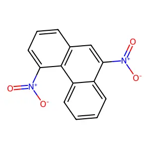 4,9-Dinitrophenanthrene structure