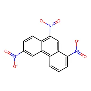 1,6,9-Trinitrophenanthrene structure