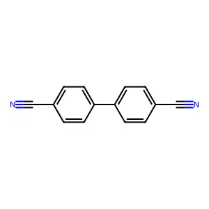 (1,1'-联苯)-4,4'-二甲腈 structure