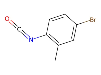 4-Bromo-2-methylphenyl isocyanate structure