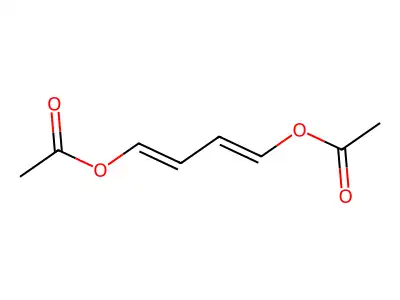 1,4-丁二醇二乙酸酯 structure