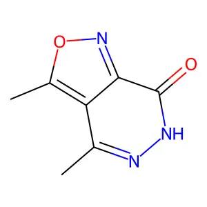 Isoxazolo(3,4-d)pyridazin-7(6H)-one, 3,4-dimethyl- structure