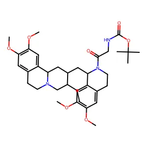2'-(N-羧基甘氨酰)吐根碱叔丁酯 structure
