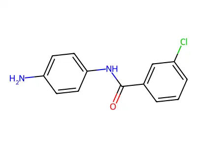 N-(4-氨基苯基)-3-氯苯甲酰胺 structure