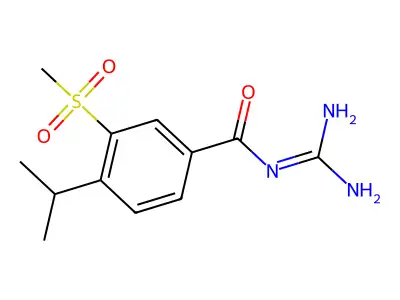 Cariporide structure