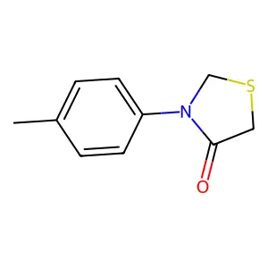 3-(4-Methylphenyl)-1,3-thiazolidin-4-one structure