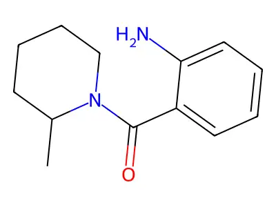 (2-Aminophenyl)(2-methylpiperidin-1-yl)methanone structure