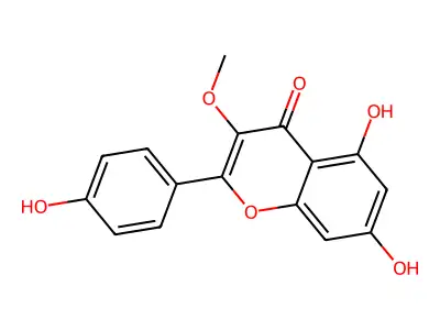 Isokaempferide structure