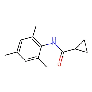 N-mesitylcyclopropanecarboxamide structure