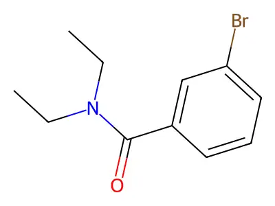 3-bromo-N,N-diethylbenzamide structure