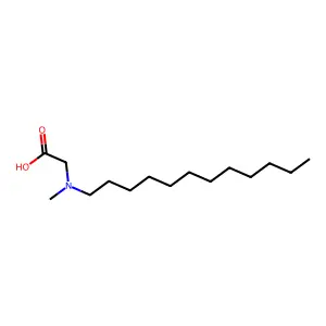 N-Dodecyl-N-methylglycine structure
