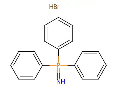 Triphenyl-l5-phosphanimine hydrobromide structure