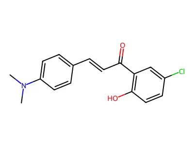 1-(5-Chloro-2-hydroxyphenyl)-3-[4-(dimethylamino)phenyl]-2-propen-1-one structure