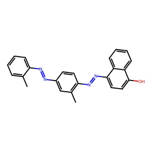 4-[[2-Methyl-4-[(2-methylphenyl)diazenyl]phenyl]diazenyl]naphthalen-1-ol structure