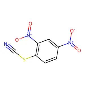 2,4-Dinitrophenyl thiocyanate structure