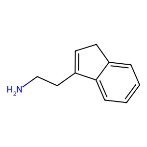 1H-Indene-3-ethanamine structure