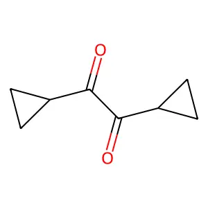 Dicyclopropylethanedione structure