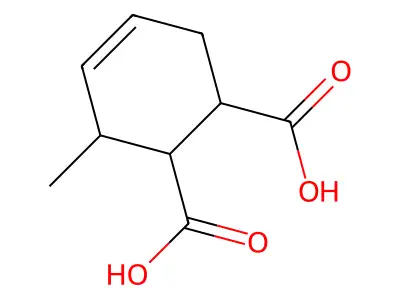 3-甲基环己-4-烯-1,2-二甲酸 structure