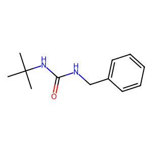 N-Benzyl-N'-tert-butylurea structure