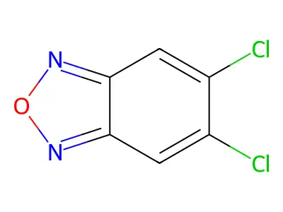 5,6-Dichloro-2,1,3-benzoxadiazole structure