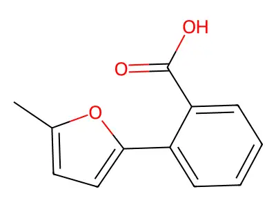 2-(5-Methylfur-2-yl)benzoic acid structure