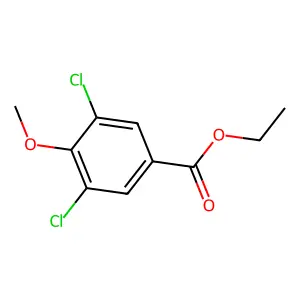 3,5-二氯-4-甲氧基苯甲酸乙酯 structure